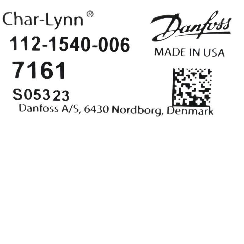 HYDRAULIC MOTOR CHAR-LYNN EATON DANFOSS 112-1540-006